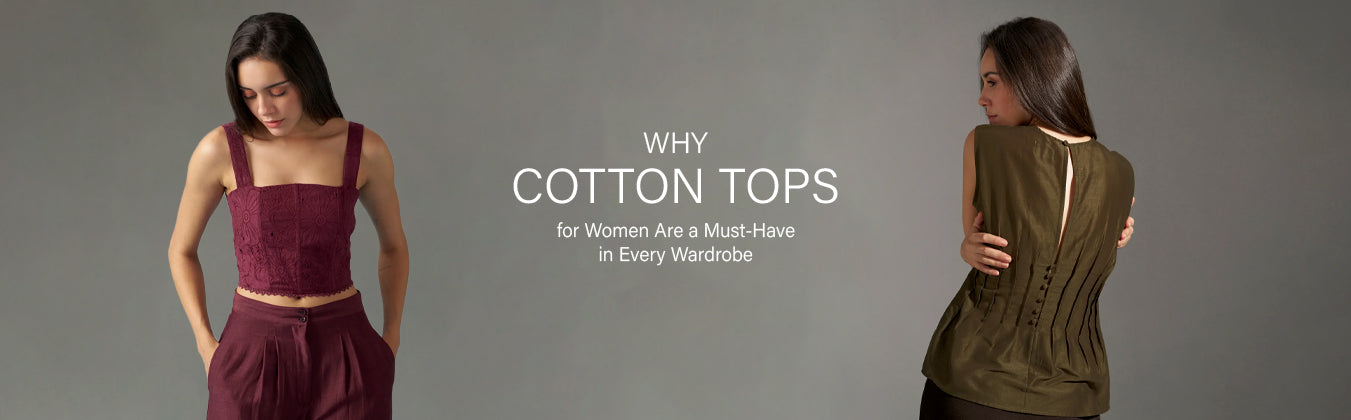Why‍‌‍‍‌‍‌‍‍‌ Cotton Tops for Women Are a Must-Have in Every Wardrobe