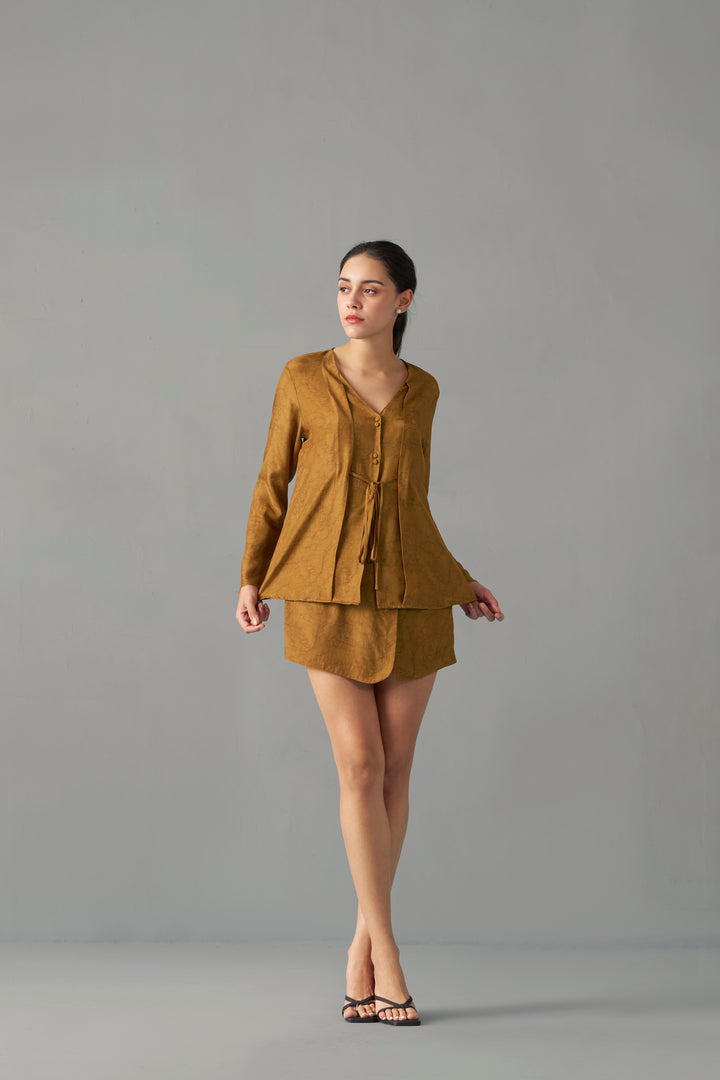 PRINTED WRAP SKORTS