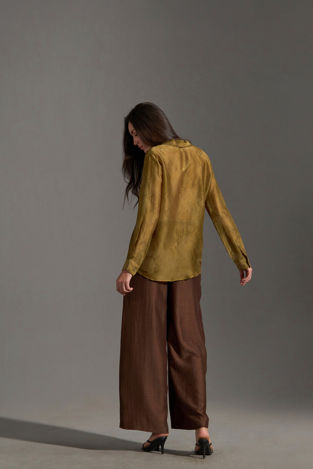  Snake Print Shirt for Women | backside view