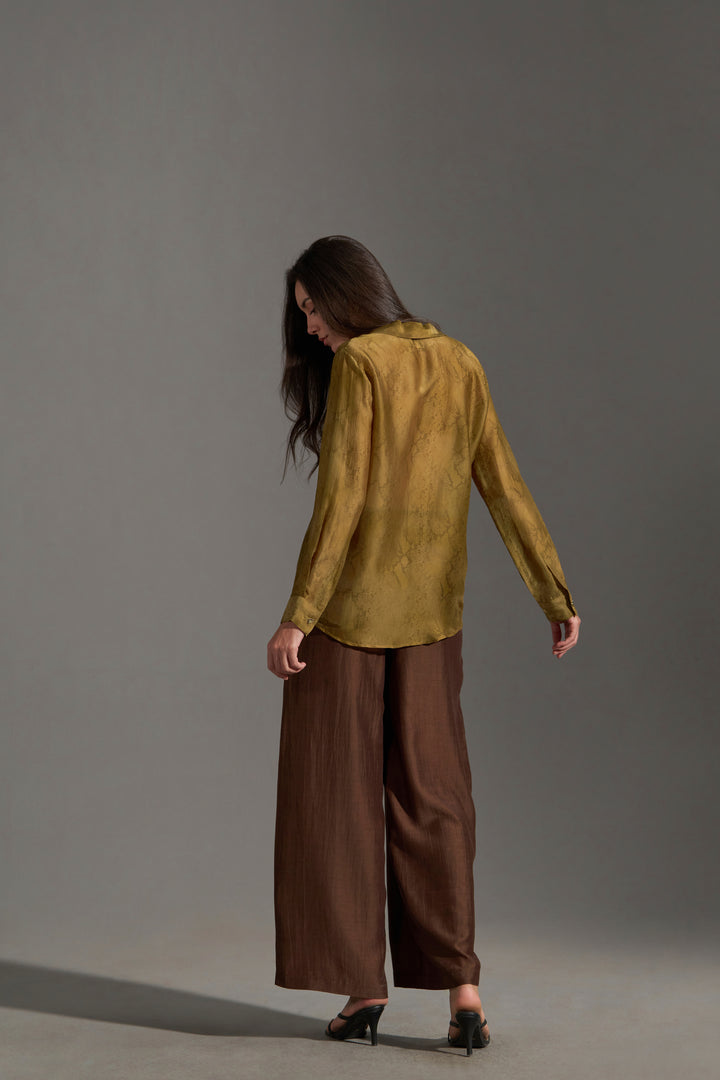  Snake Print Shirt for Women | backside view