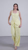 Golden Dune Linen Waistcoat For Women – Stylish Button-front Vest | Linen Buttoned Waistcoat 